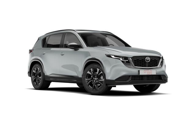 Mazda CX-5 Homura - Zwart lederen interieur | 19-inch lichtmetalen velgen, Black | Alarmsysteem | Automatisch dimmende binnenspiegel met randloos design