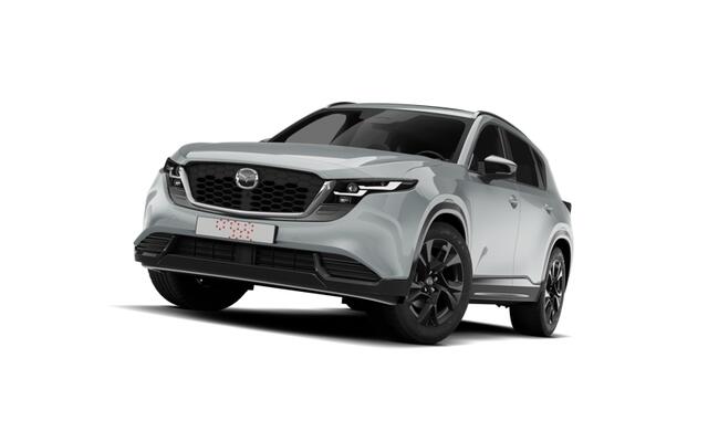 Mazda CX-5 Homura - Zwart lederen interieur | 19-inch lichtmetalen velgen, Black | Alarmsysteem | Automatisch dimmende binnenspiegel met randloos design