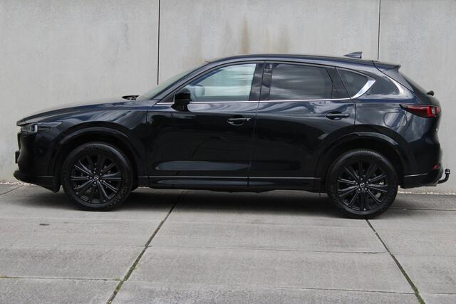 Mazda CX-5 2.0 Hybrid 165 HOMURA / AUTOMAAT / COMFORT PACK / TREKHAAK / STOELVENTILATIE / LEDER