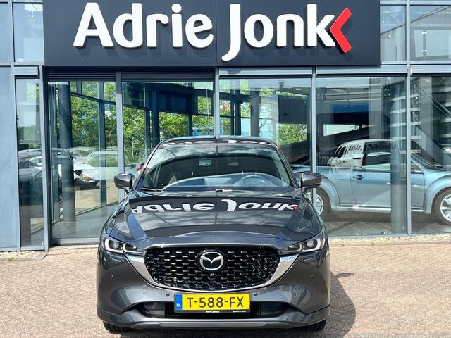 Mazda CX-5 2.0 e-SkyActiv-G M Hybrid 165 Takumi TREKHAAK | LEDER | Bose AUDIO | 360gr. CAMERA | El. A.KLEP | STOELVENTILATIE | STUUR- en STOEL VERWARMING | NED. AUTO | GARANTIE 6-2029 |