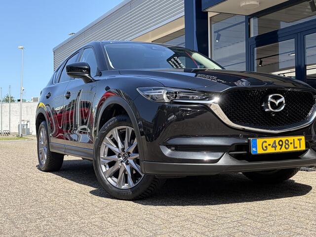 Mazda CX-5 2.0 SkyActiv-G 165 Sport Selected / Automaat / NL-Auto / 1e-Eigenaar / Head-Up Display / Stuur-/Stoelverwarming / Trekhaak / Cruise-Control / Rondom-Camerazicht / LED / Dodehoek-Detectie / Climate-Control / DAB Radio-Bluetooth / Camera / 19'' LMV / All-S