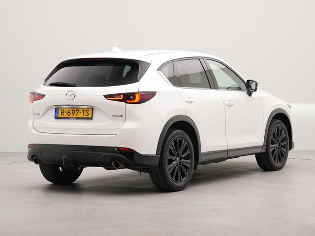 Mazda CX-5 2.0 SkyActiv-G 165 Homura Limited Automaat | Android Auto & Apple Carplay | Keyless Entry & Start | HUD | Voorstoelen en Stuurwiel Verwarmd | Dodehoekdetectie | Trekhaak |
