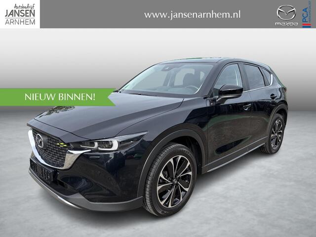 Mazda CX-5 2.0 e-SkyActiv-G M Hybrid 165 Newground , Trekhaak, Half Leder, 360 Camera, Cruise, Clima, Apple, Navi, LMV 19 Inch, Stuur/Stoelverwarming