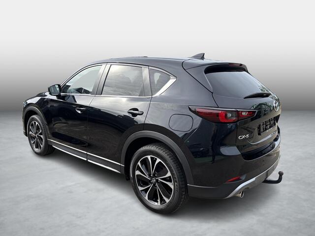 Mazda CX-5 2.0 e-SkyActiv-G M Hybrid 165 Newground , Trekhaak, Half Leder, 360 Camera, Cruise, Clima, Apple, Navi, LMV 19 Inch, Stuur/Stoelverwarming