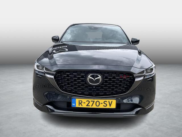 Mazda CX-5 2.0 SkyActiv-G 165 Homura Limited , Automaat, Trekhaak, Half Leder, 360 Camera, Adap.Cruise, Clima, Stoel/Stuurverwarming, Apple CArplay, Android Auto, LMV 19 Inch, PDC, LKA,