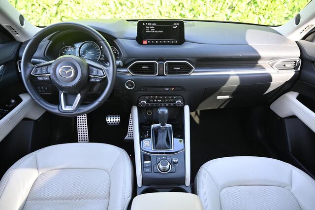 Mazda CX-5 SkyActiv-G 165 automaat Luxury met Wit leer *Trekhaak* *Dealeronderhouden* *All-in prijs*