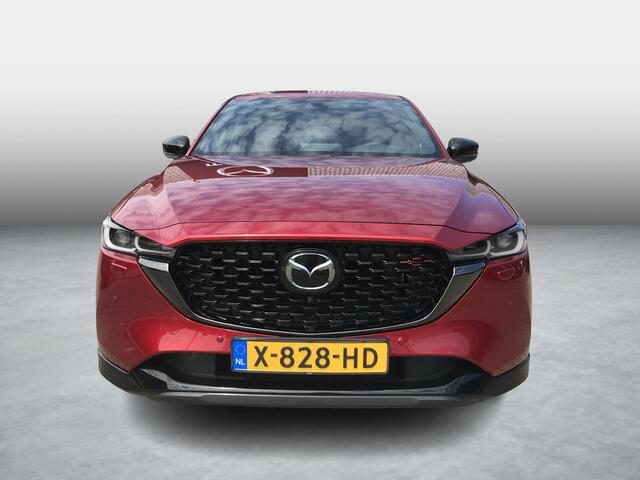 Mazda CX-5 2.0 e-SkyActiv-G M Hybrid 165 Takumi , Automaat, Trekhaak, Leder, All Season, 19 Inch LMV, Apple Carplay, Bose, Adap. Cruise, Climate, Stoel/Stuurverwarming, Stoelventilatie