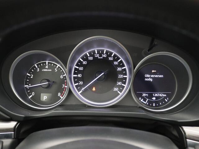 Mazda CX-5 2.0 SkyActiv-G 165 Skylease Luxury 165PK Aut. Trekhaak, Leder, Memorystoel, Head-Up Display, Bose Audio, 360gr. Camera, 19" LM Velgen, Stoel-Stuurverwarming