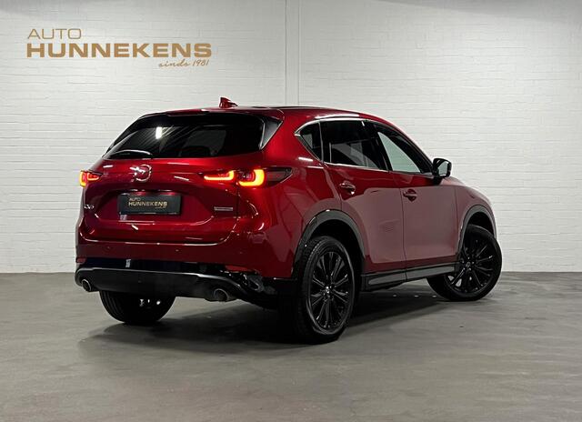 Mazda CX-5 2.0 SkyActiv-G 165 Homura Adapt. cruise control | Stoel-/stuurverwarming | Climate control | 360 camera | Head-up display | Navigatie