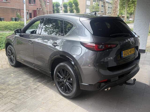 Mazda CX-5 2.0 e-SkyActiv-G M Hybrid 165 Homura Automaat | Trekhaak | Open dak | Ned. auto | dealer onderhouden