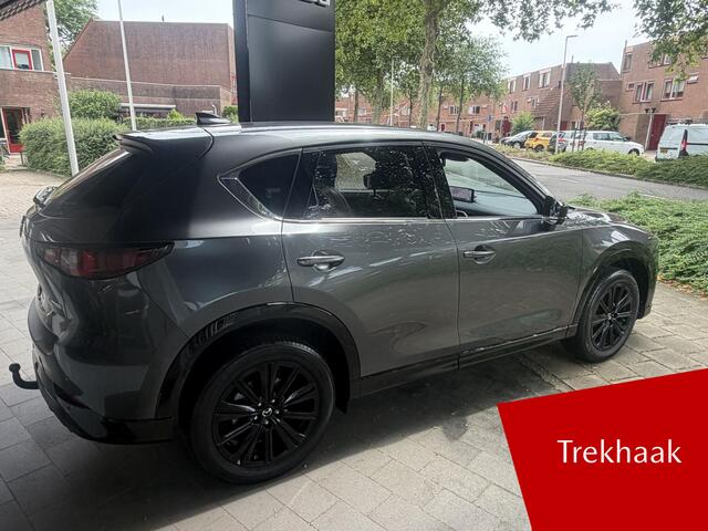 Mazda CX-5 2.0 e-SkyActiv-G M Hybrid 165 Homura Automaat | Trekhaak | Open dak | Ned. auto | dealer onderhouden