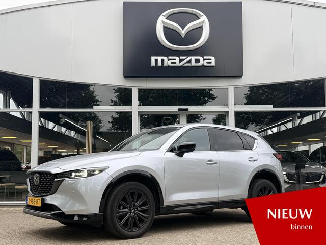 Mazda CX-5 2.0 e-SkyActiv-G M Hybrid 165 Homura 1e Eig., NL-Auto, Dealer Onderh., Navigatie, Apple Carplay /Android Auto, Bose, 360 Camera, Cruise Controle ad., Stoelverw., Stuurverw,