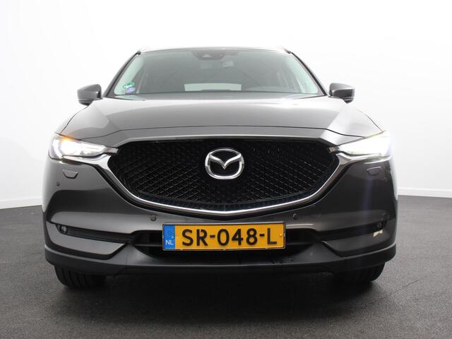 Mazda CX-5 2.0 SkyActiv-G 165pk Automaat Skylease+ Climate control Cruise control Led Trekhaak Afneembaar Lichtmetalen velgen Parkeersensoren Voorstoelen verwarmd Navigatie Stuurverwarming