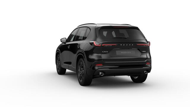 Mazda CX-5 Homura - Tan lederen interieur | 19-inch lichtmetalen velgen, Black | Alarmsysteem | Automatisch dimmende binnenspiegel met randloos design