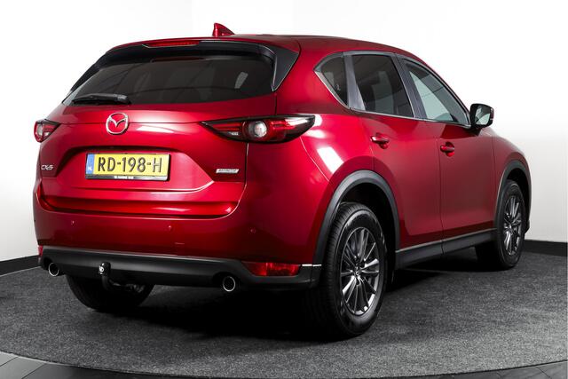 Mazda CX-5 2.0 SkyActiv-G 165 TS+ - Automaat Orig. NL | Afn. Trekhaak | Cruise | Stoel-+Stuurverw. | PDC | Camera | NAV | LM 17" |