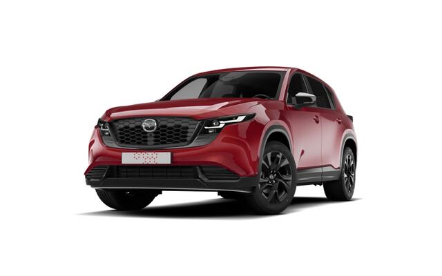 Mazda CX-5 Homura - Zwart lederen interieur | 19-inch lichtmetalen velgen, Black | Alarmsysteem | Automatisch dimmende binnenspiegel met randloos design