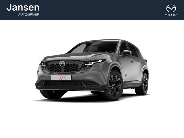 Mazda CX-5 Homura - Zwart lederen interieur | 19-inch lichtmetalen velgen, Black | Alarmsysteem | Automatisch dimmende binnenspiegel met randloos design