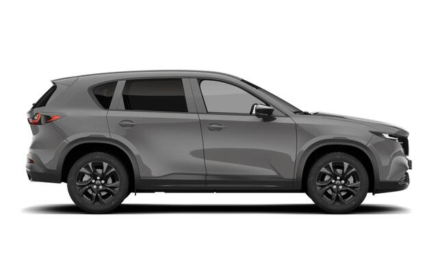 Mazda CX-5 Homura - Zwart lederen interieur | 19-inch lichtmetalen velgen, Black | Alarmsysteem | Automatisch dimmende binnenspiegel met randloos design