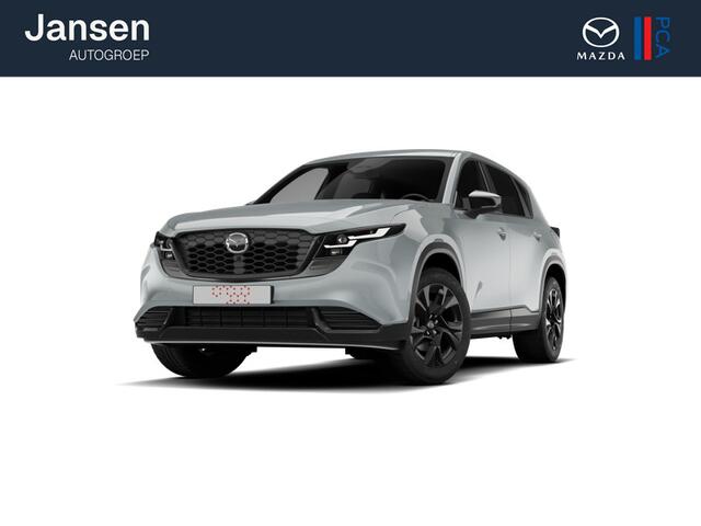 Mazda CX-5 Homura - Zwart lederen interieur | 19-inch lichtmetalen velgen, Black | Alarmsysteem | Automatisch dimmende binnenspiegel met randloos design