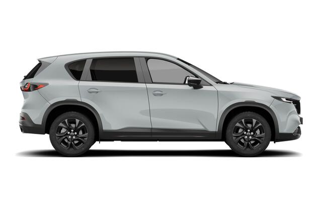 Mazda CX-5 Homura - Zwart lederen interieur | 19-inch lichtmetalen velgen, Black | Alarmsysteem | Automatisch dimmende binnenspiegel met randloos design