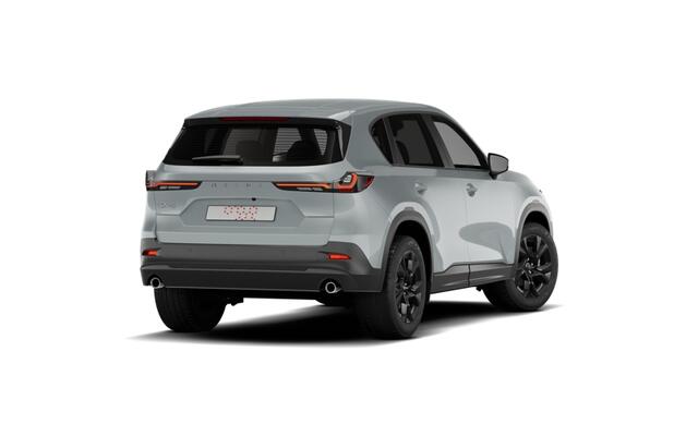 Mazda CX-5 Homura - Zwart lederen interieur | 19-inch lichtmetalen velgen, Black | Alarmsysteem | Automatisch dimmende binnenspiegel met randloos design