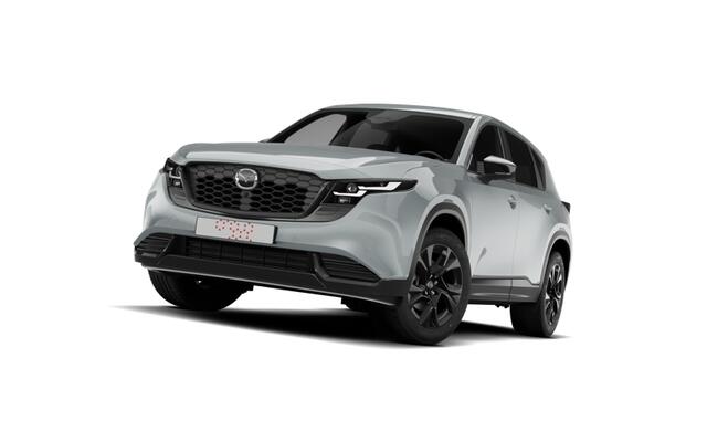 Mazda CX-5 Homura - Zwart lederen interieur | 19-inch lichtmetalen velgen, Black | Alarmsysteem | Automatisch dimmende binnenspiegel met randloos design