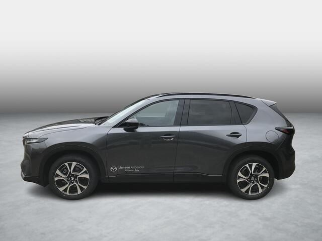 Mazda CX-5 2.5 E-SKYACTIV G 141 M HYBRID Exclusive-Line , Automaat, Half Leder, 360 Camera, Bose, Apple Carplay, CLima, Stuur/Stoelverwarming, HUD, Adap. Cuise, BSM, Licht/Regensensor