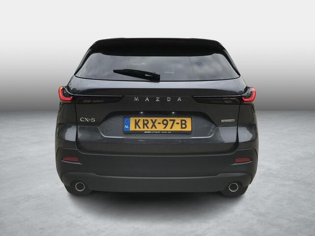 Mazda CX-5 2.5 E-SKYACTIV G 141 M HYBRID Exclusive-Line , Automaat, Half Leder, 360 Camera, Bose, Apple Carplay, CLima, Stuur/Stoelverwarming, HUD, Adap. Cuise, BSM, Licht/Regensensor