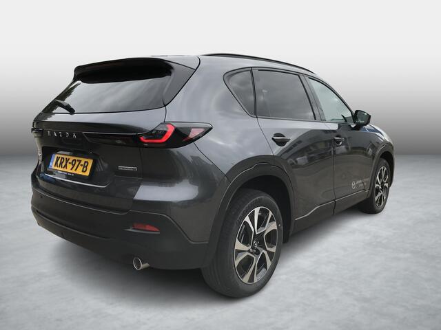 Mazda CX-5 2.5 E-SKYACTIV G 141 M HYBRID Exclusive-Line , Automaat, Half Leder, 360 Camera, Bose, Apple Carplay, CLima, Stuur/Stoelverwarming, HUD, Adap. Cuise, BSM, Licht/Regensensor
