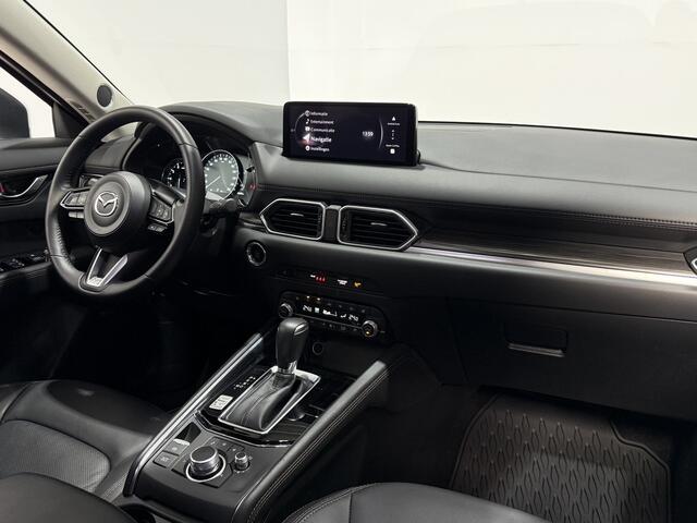 Mazda CX-5 2.0 e-SkyActiv-G M Hybrid 165 Exclusive-Line + Black Comfort pakket Navigatie | PDC v+a en 360 Gr. camera | Leder | Stoelverwarming