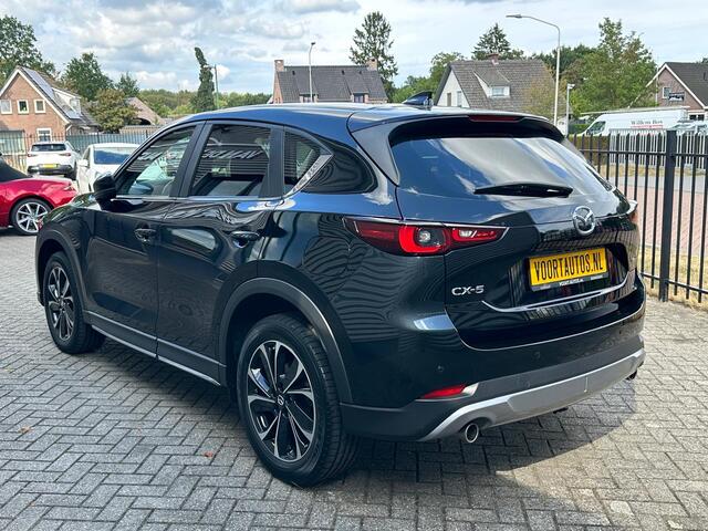 Mazda CX-5 2.0 e-SkyActiv-G M Hybrid 165 Newground | AUTOM | NAVI |360 CAMERA | ELECTRISCHE KLEP | AFNEEMBARE TREKHAAK | LEDER INTERIEUR |