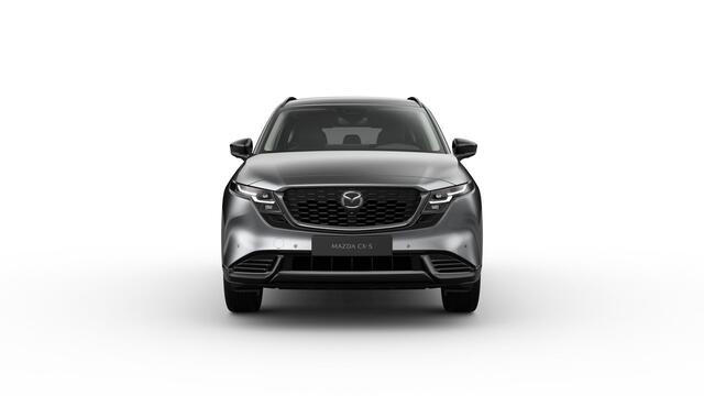 Mazda CX-5 Homura - Tan lederen interieur | 19-inch lichtmetalen velgen, Black | Alarmsysteem | Automatisch dimmende binnenspiegel met randloos design