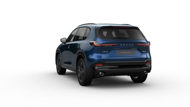 Mazda CX-5 Homura - Tan lederen interieur | 19-inch lichtmetalen velgen, Black | Alarmsysteem | Automatisch dimmende binnenspiegel met randloos design