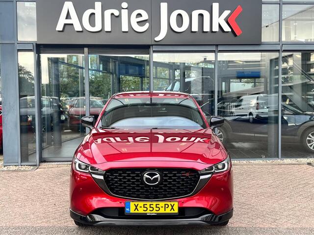 Mazda CX-5 2.0 e-SkyActiv-G M Hybrid 165 Homura Comfort Pack AUTOMAAT | TREKHAAK | LEDER | 360gr CAMERA | Bose AUDIO | STOELVENMTILATIE | STOEL- en STUURVERWARMING | 1e EIG |
