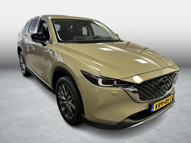 Mazda CX-5 2.5 AWD SkyActiv-G 194 Newground , Automaat, Half Leder, 360 Camera, Navi, Apple Carplay, LMV 19 Inch, Cruise, HUD, Stuur/Stoelverwaming