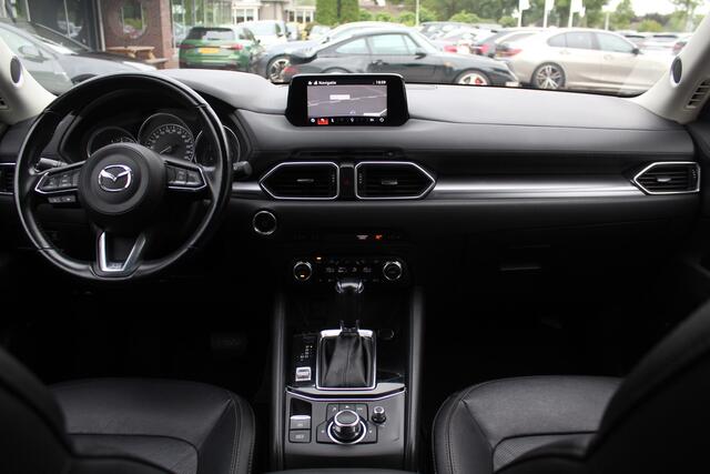 Mazda CX-5 2.0 SkyActiv-G 165 Luxury / Trekhaak / 360Camera / Head-up / Leder / Bose / Keyless / 19'' / Dodehoek / Navigatie / DAB / Stoelventilatie+Verwarming / Cruise Control