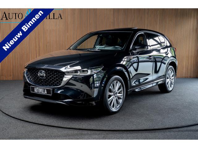 Mazda CX-5 2.5 SkyActiv-G 194 HUD Bose 360° Matrix LED Memory seats Navi Elektr. bedienb. schuif-/ kanteldak PDC Stuur- & stoelverwarming Elektr. bedienbare achterklep Climate C. Cruise C. LM velgen BTW auto!