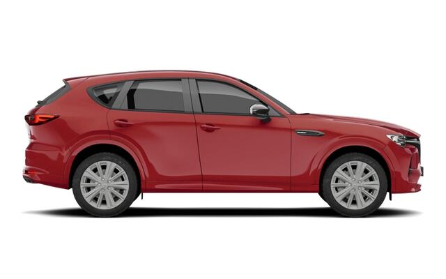 Mazda CX-60 Mazda e-Skyactiv PHEV 327 8AT AWD Homura Business Edition | 12,3-inch TFT-kleurendisplay met bediening via centrale HMI Commander, touchscreen (voor Apple CarPlay / Android Auto(TM)) of voice control | 12,3-inch digitale meterset | 20-inch lichtmetalen ve