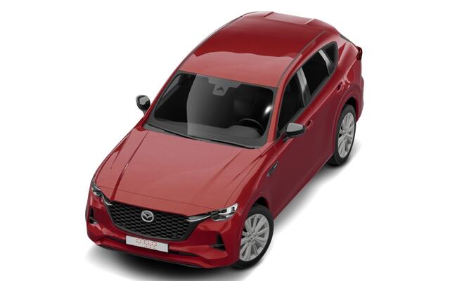 Mazda CX-60 Mazda e-Skyactiv PHEV 327 8AT AWD Homura Business Edition | 12,3-inch TFT-kleurendisplay met bediening via centrale HMI Commander, touchscreen (voor Apple CarPlay / Android Auto(TM)) of voice control | 12,3-inch digitale meterset | 20-inch lichtmetalen ve