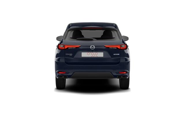 Mazda CX-60 Mazda e-Skyactiv PHEV 327 8AT AWD Homura Business Edition | 12,3-inch TFT-kleurendisplay met bediening via centrale HMI Commander, touchscreen (voor Apple CarPlay / Android Auto(TM)) of voice control | 12,3-inch digitale meterset | 20-inch lichtmetalen ve