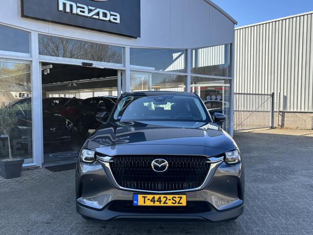 Mazda CX-60 2.5 e-SkyActiv PHEV Exclusive-Line NL-Auto. Dealer Ondh., Trekhaak, Navigatie, Alarm klasse 3, Apple Carplay/ Android Auto, Stoelverwarming, Stuurverwarming, AWD, Plug-in Hybride.
