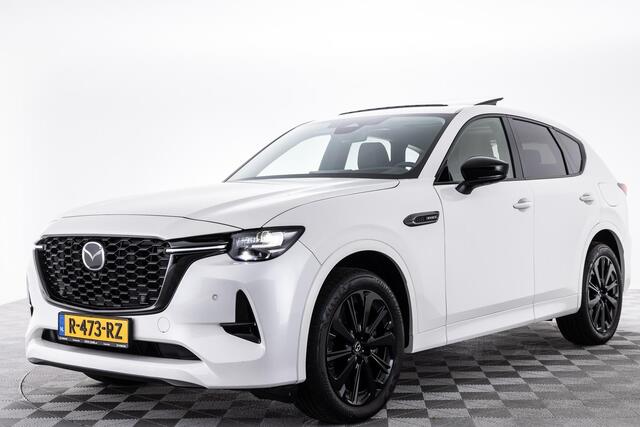 Mazda CX-60 2.5 e-SkyActiv PHEV Homura MEEST COMPLETE UITVOERING | EL. WEGKL.TREKHAAK | CONVENIENCE PACK | DRIVER ASSISTANCE PACK | PANORAMA PACK |