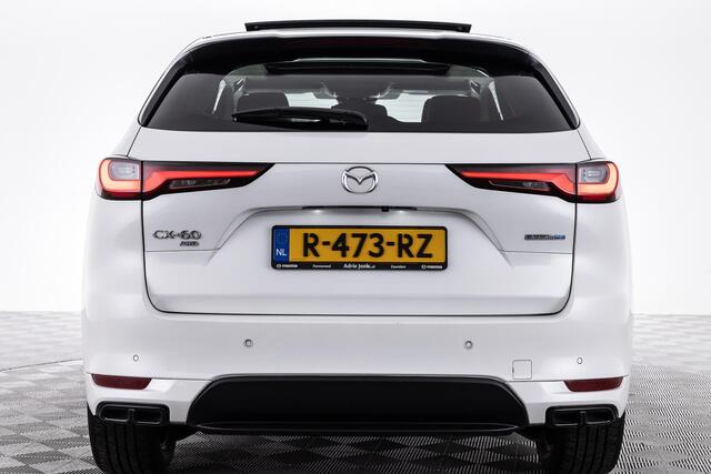 Mazda CX-60 2.5 e-SkyActiv PHEV Homura MEEST COMPLETE UITVOERING | EL. WEGKL.TREKHAAK | CONVENIENCE PACK | DRIVER ASSISTANCE PACK | PANORAMA PACK |