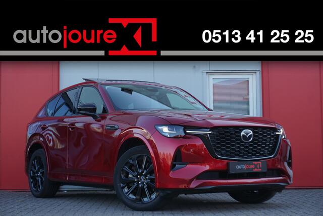 Mazda CX-60 2.5 e-SkyActiv PHEV Homura | Incl. BTW | Origineel NL | 360° Camera | Panoramadak | ACC | HUD | Leder |
