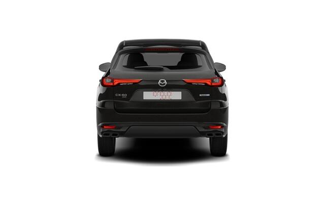 Mazda CX-60 Mazda Homura Business Edition | 12,3-inch TFT-kleurendisplay met bediening via centrale HMI Commander, touchscreen (voor Apple CarPlay / Android Auto(TM)) of voice control | 12,3-inch digitale meterset | 20-inch lichtmetalen velgen, Black