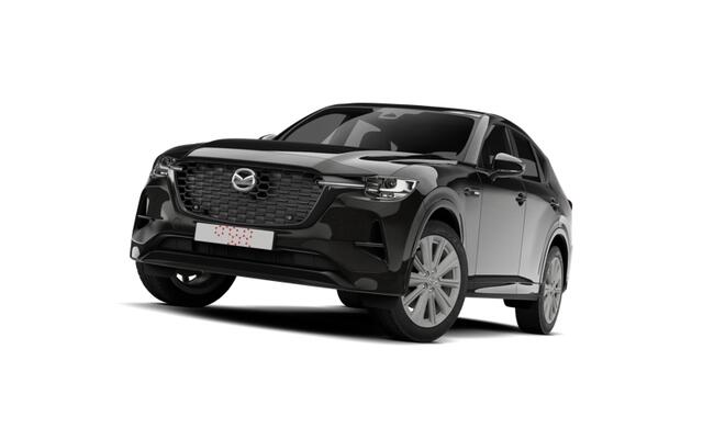 Mazda CX-60 Mazda Homura Business Edition | 12,3-inch TFT-kleurendisplay met bediening via centrale HMI Commander, touchscreen (voor Apple CarPlay / Android Auto(TM)) of voice control | 12,3-inch digitale meterset | 20-inch lichtmetalen velgen, Black