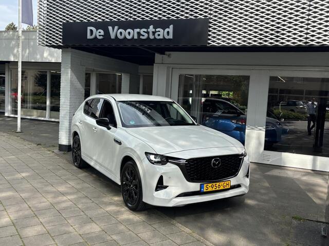 Mazda CX-60 2.5 e-SkyActiv PHEV Homura | Leder | 360 camera | elek. A-klep | Ned. auto | dealer onderhouden