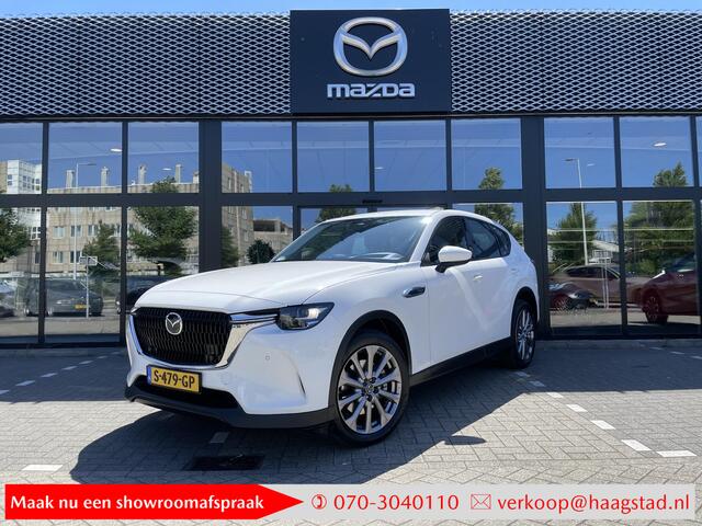 Mazda CX-60 2.5 e-SkyActiv PHEV Exclusive-Line 1e Eigenaar / Dealer Onderhouden / Fabrieksgarantie T/M 01-2029