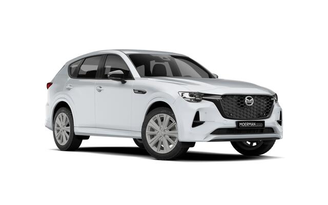 Mazda CX-60 Homura Plus | 12,3-inch TFT-kleurendisplay met bediening via centrale HMI Commander, touchscreen (voor Apple CarPlay / Android Auto(TM)) of voice control | 12,3-inch digitale meterset | 20-inch lichtmetalen velgen, Black