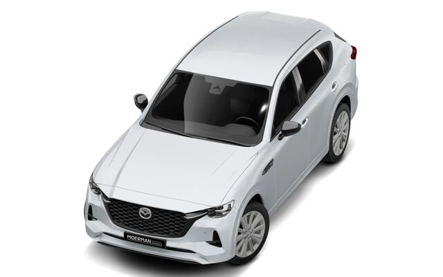 Mazda CX-60 Homura Plus | 12,3-inch TFT-kleurendisplay met bediening via centrale HMI Commander, touchscreen (voor Apple CarPlay / Android Auto(TM)) of voice control | 12,3-inch digitale meterset | 20-inch lichtmetalen velgen, Black